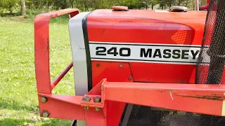 Massey Ferguson 240 loader tractor