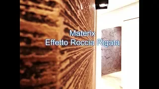 Effetto Roccia Rigata in Bronzo | Wandgestaltung Materix 7.0