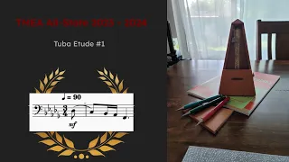 2023-2024 TMEA Tuba Etude #1