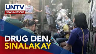 Umano'y drug den sa Camarines Norte, sinalakay ng PNP, PDEA