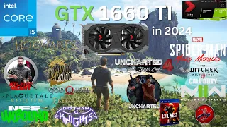 GTX 1660 Ti Test in 20 Games in 2024 Part 2