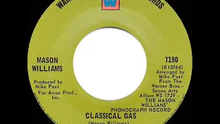 1968 HITS ARCHIVE: Classical Gas - Mason Williams (a #1 record--mono 45)