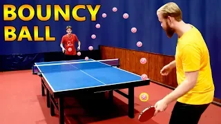 Bouncy Ball Ping Pong (crazy spin)