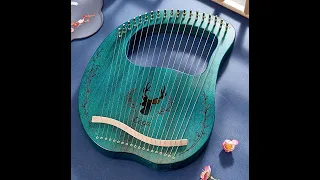 Canon, Pachelbel [Lyre Harp Tutorial] 10 cuerdas