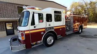 2000 American LaFrance Eagle Smeal 4Dr Pumper 750 Poly/1,500 GPM  Pending Sale