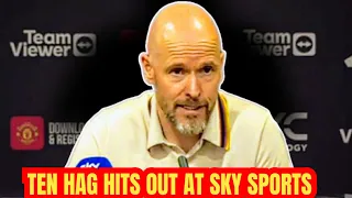 "PATHETIC!"- Fiery Answer to Sky Sports 😎 Erik Ten Hag press conference | Man Utd 0-1 Arsenal