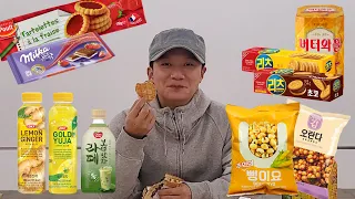 YG 사옥 편의점에서 골라보는 나의 최애 과자는?