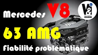 Moteur MERCEDES 63 AMG atmo (M156)