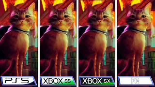 Stray | Xbox Series S/X - PS5 - PC | Graphics Comparison