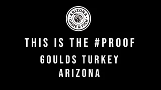 The #PROOF: Arizona and growing Gould's Turkey Population