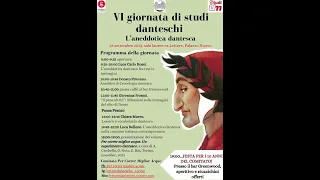 VI Giornata di Studi Danteschi: l'anedottica dantesca - Giovanna Frosini
