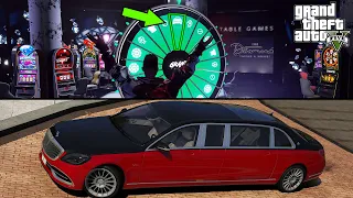 I WON A MAYBACH LIMO ON THE LUCKY WHEEL IN GTA 5 RP!! | Grand Role Play