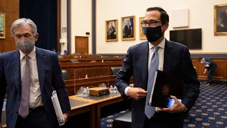 Secretary of Treasury Mnuchin and Fed Chair Powell testify before the Senate Banking Committee