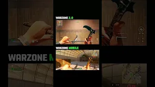 Warzone 2.0 vs. Warzone mobile #warzonemobile #warzone #shorts