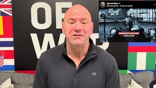 Dana White CALLS OUT Brendan Schaub!!!