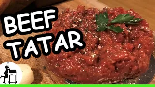 Rinder Tatar | Beef Tatar | Steak Tatar: feines Rezept