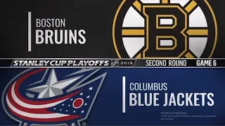 Boston Bruins vs Columbus Blue Jackets   Second round   Game 6   Stanley Cup 201