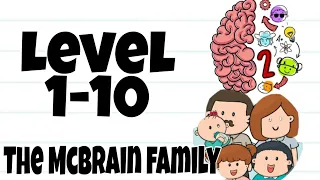 Brain Test 2 The Mcbrain Family Level 1-10 Walkthrough