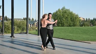 Tyler Haas and Emma James Dance Argentine Tango