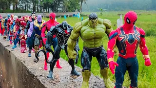 AVENGERS SUPERHERO STORY, MARVEL'S SPIDER-MAN 2 VS HULK, SPIDEY VS VENOM, THANOS VS IRON MAN.