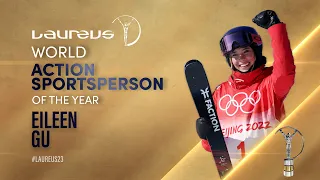 Eileen Gu - Laureus World Action Sportsperson of the Year 2023 - Full Acceptance Speech