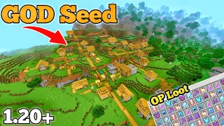 🔥GOD SEED For Minecraft 1.20+ Bedrock Edition || Seed Minecraft 1.20 || Minecraft Seeds