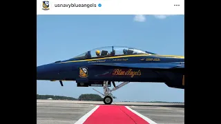 My amazing ride with Blue Angel #7