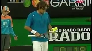 2005 Australian Open 1/4 - Federer vs Agassi