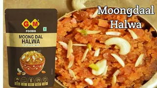 GM foods Instant moongdaal halwa premix Honest Review/ moong daal halwa / sweet dish / dessert