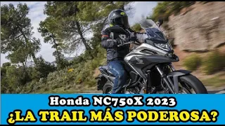 Honda NC750X 2023 ¿LA TRAIL MÁS PODEROSA? #honda #motos #offroad