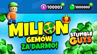 MILION 🤑 Gemów w Stumble Guys 💲  ZA DARMO! To nie clickbait * LEPIEJ SIĘ POŚPIESZ *