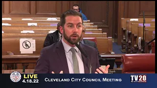 Cleveland City Council Meeting April 18, 2022