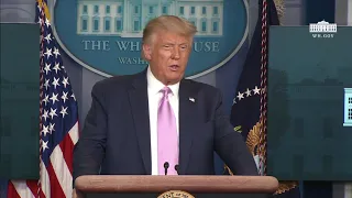 08/19/2020: President Trump Holds a News Conference