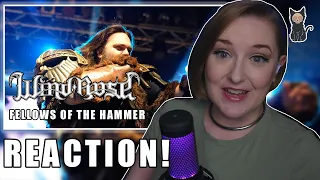 WIND ROSE - Fellows Of The Hammer (Official Live Video) REACTION | A STRONG RALLYING CRY!! 🔨