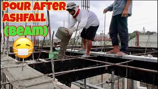 HOUSE BUILDING IN THE PHILIPPINES - EPISODE 50: LET'S POUR IN ONE SHOT (BEAM)