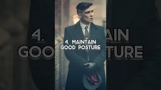 Tommy Shelby body language tips to be more confident