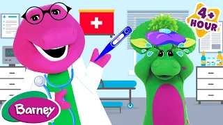 Dr. Check Up | Physical Health for Kids | NEW COMPILATION | Barney the Dinosaur