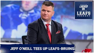 Interview: Jeff O'Neill helps tee up Toronto Maple Leafs vs. Boston Bruins Round 1 matchup