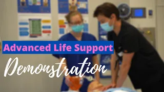 Advanced Life Support CPR Test Demonstration