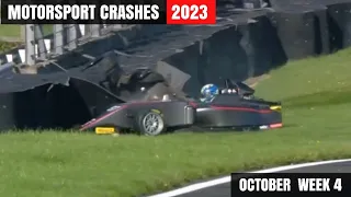 Motorsport Crashes 2023 October Week 4