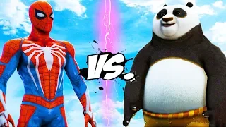 SPIDER-MAN VS PO - KUNG FU PANDA