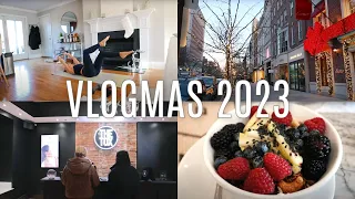 VLOG: shopping on newbury street, first lymphatic drainage massage, + more | Vlogmas Day 11