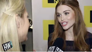 Holland Roden Teases Lydia & Stiles Relationship & Teen Wolf Finale! | Hollywire