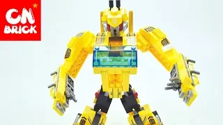 Unoffical LEGO TRANSFORMERS BUMBLEBEE SY950 Unofficial LEGO(Трансформеры Бамблби) lego videos