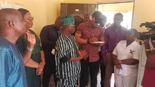 LAGOS STATE HOUSE OF ASSEMBLY COMMITTEE ON HEALTH   INSPECT OJO PHC's