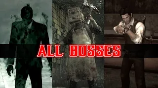 ALL BOSSES - The Evil Within (and DLC)