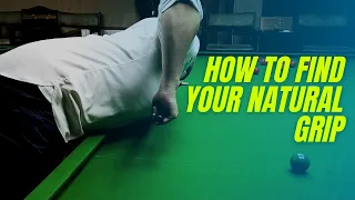 How to find your natural grip (improve cue action)