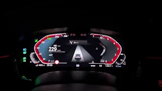 BMW G30 545e 140-250 km/h acceleration
