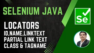 Session 22 - Selenium with Java|Locators(ID,Name,LinkText,PartialLinkText,Class&Tag)|2024 New series