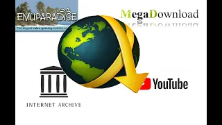 JDownloader v2 - Can Download Files from  MegaDrive, EmuParadise and Archive sites.